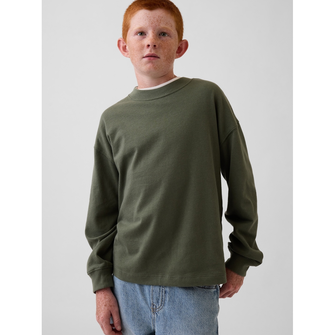 Gap Boys' Heavyweight Oversized T-Shirt