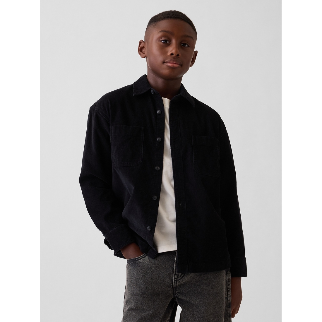 Gap Boys' Corduroy Utility Shirt