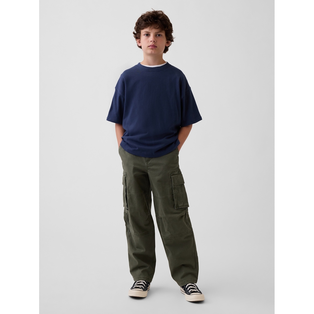 Gap Boys' Loose Cargo Pants
