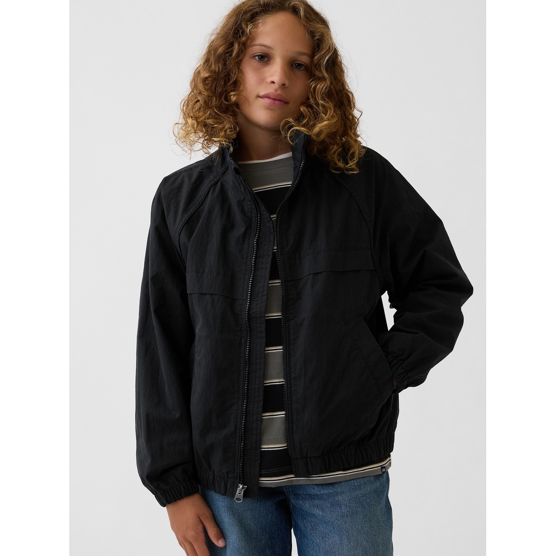 Gap Boys' Relaxed Track Jacket