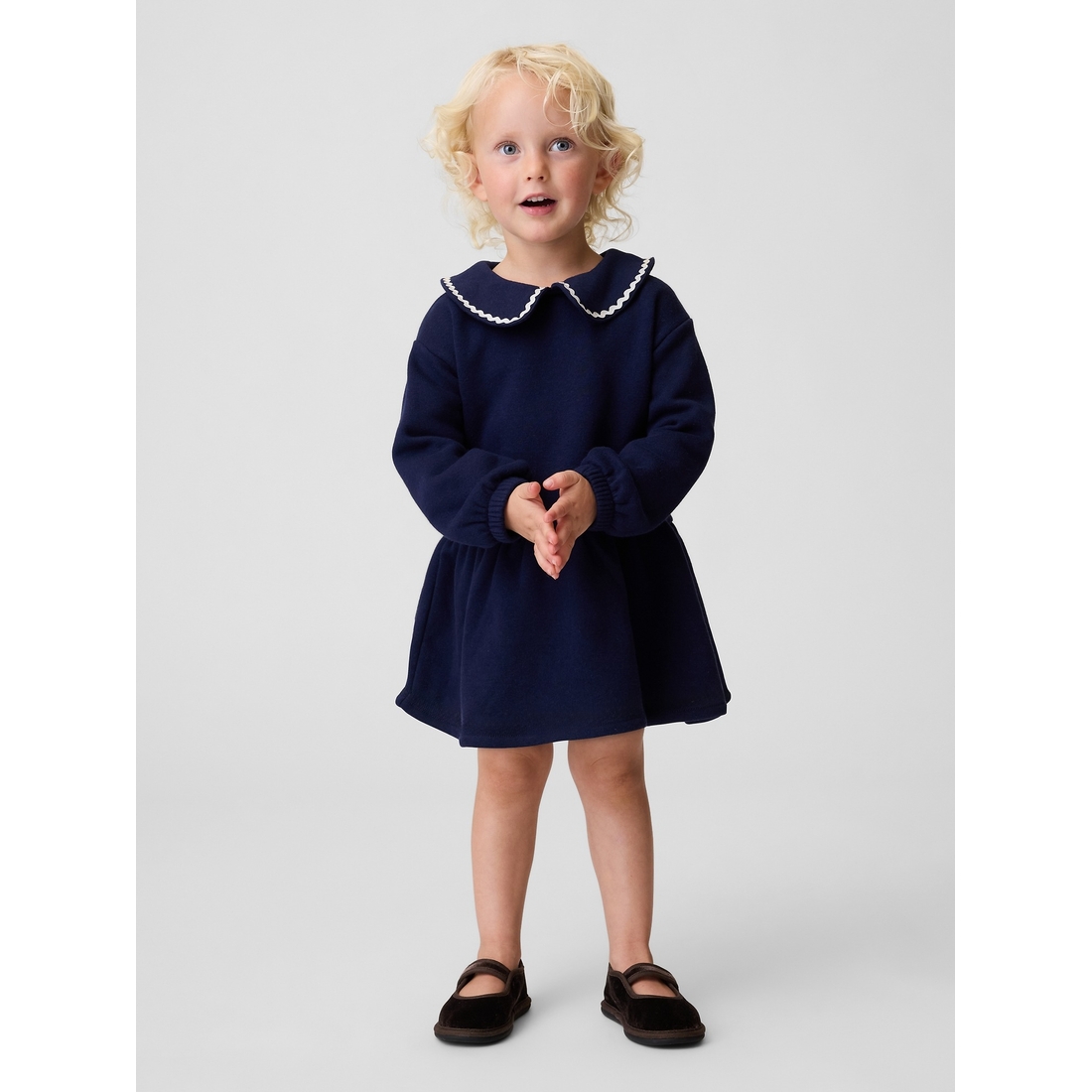 Gap Toddler & Collared Sweatshirt Dress