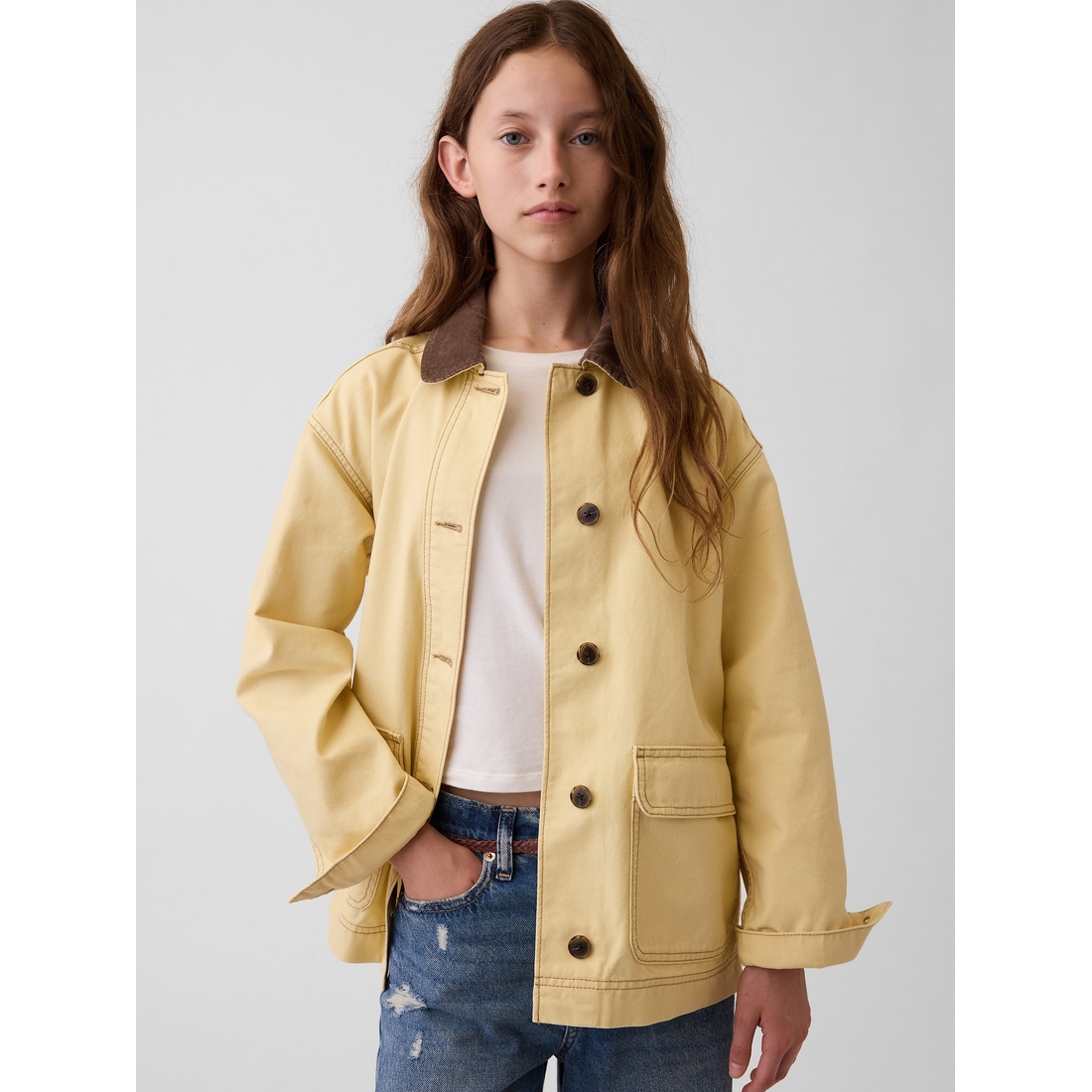 Gap Girls' Relaxed Barn Jacket