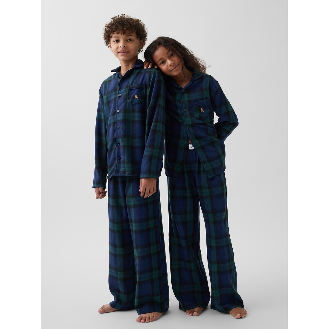 Gap Boys' Recycled Flannel Pj Set