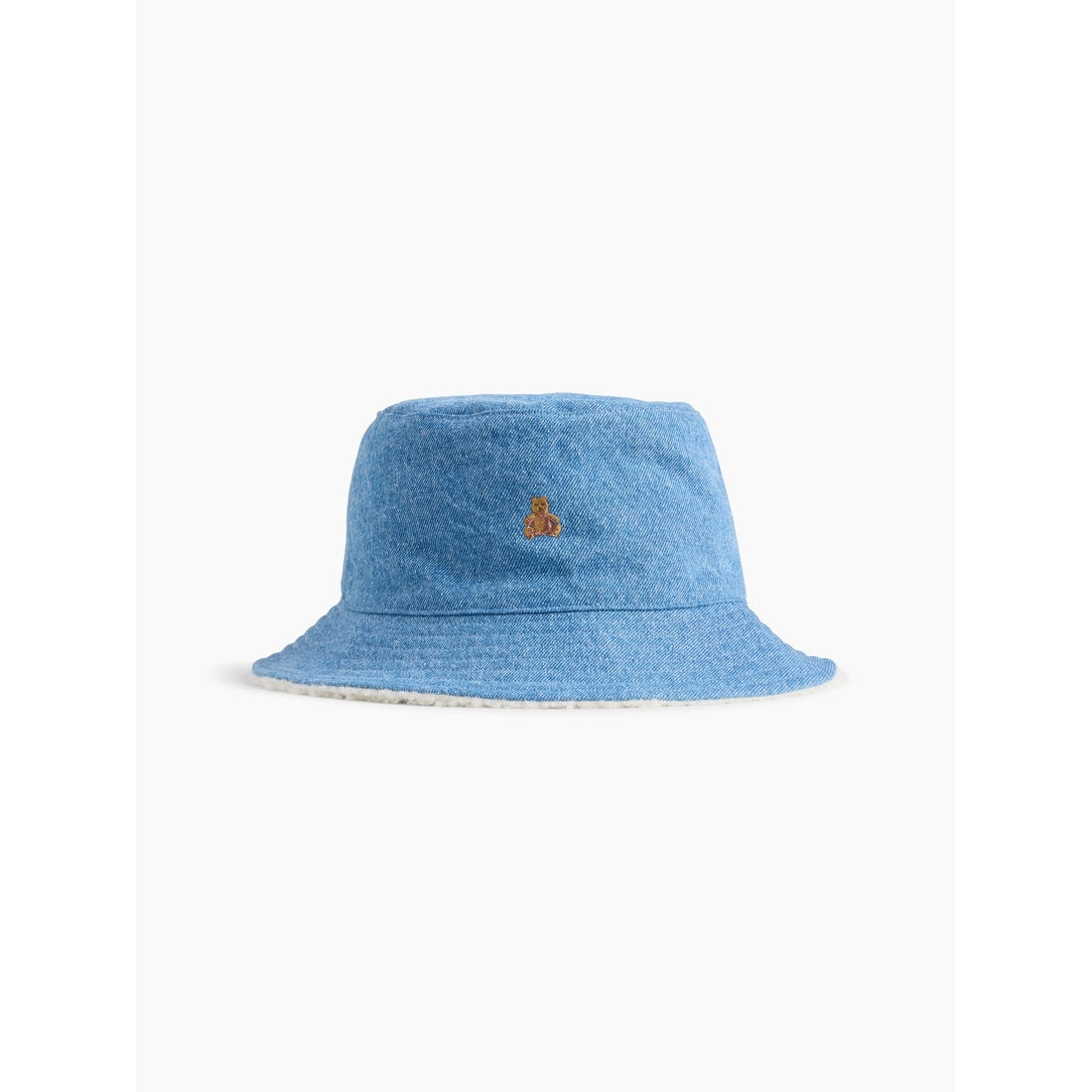 Gap Toddler Sherpa-Lined Denim Bucket Hat