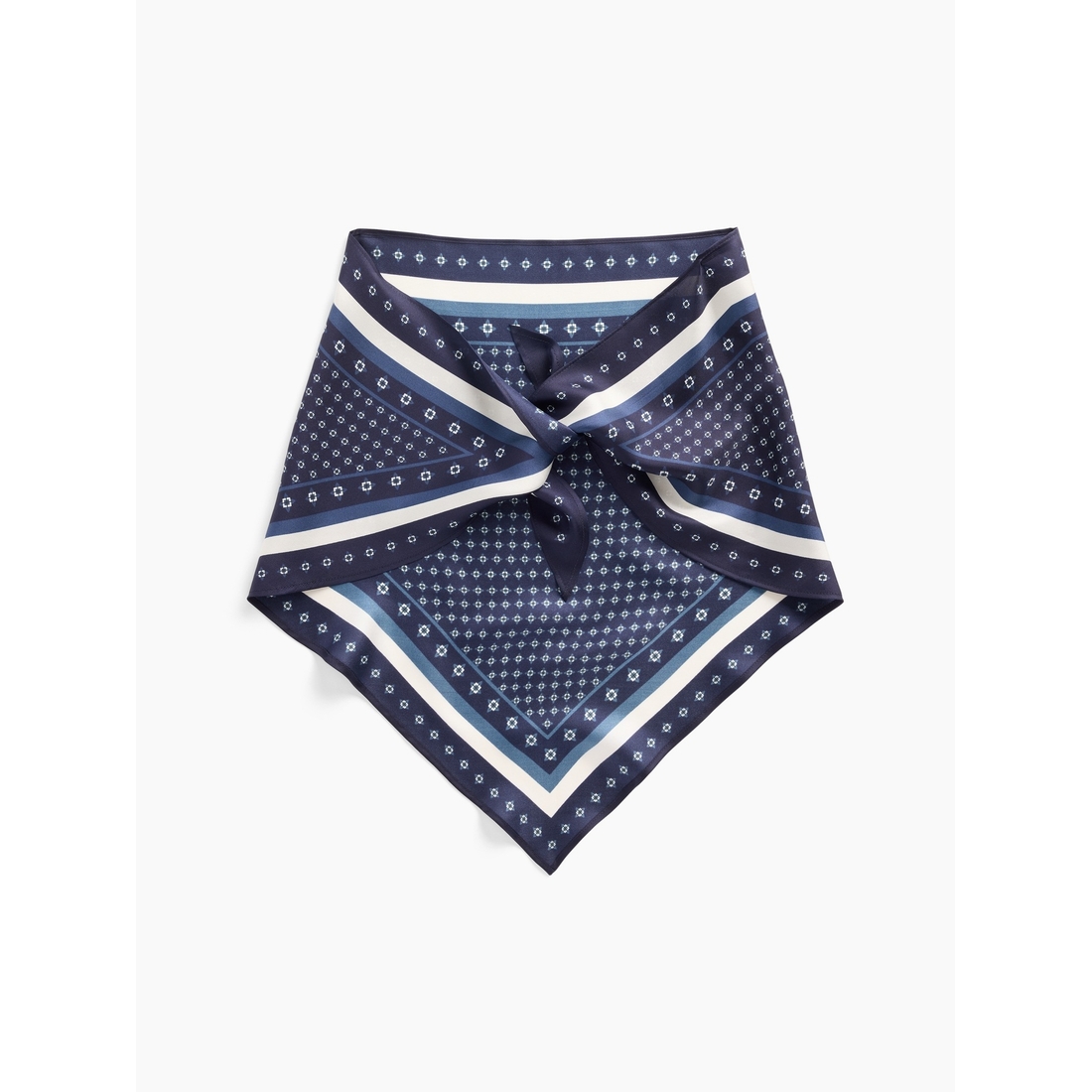 Gap Women's 100% Silk Oversized Triangle Bandana Scarf