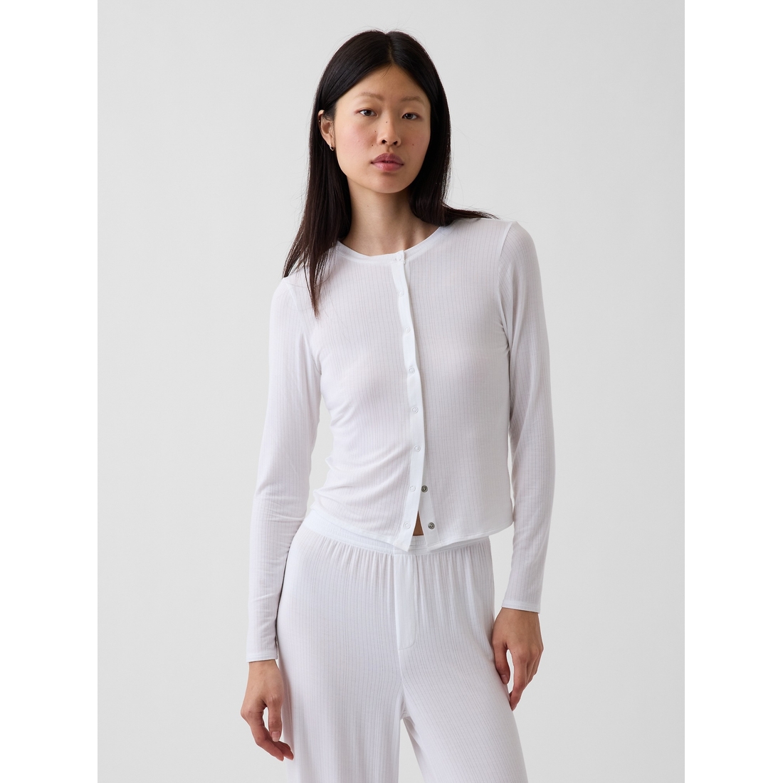 Gap Women's Softmade Modal Rib Pj Cardigan