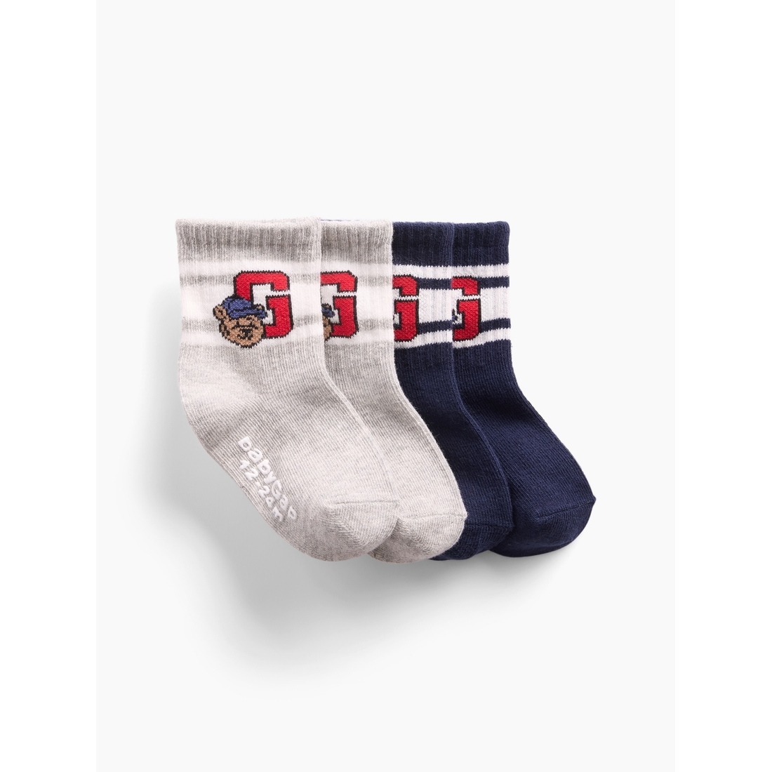 Gap Toddler & Brannan Bear Varsity Crew Socks (2-Pack)