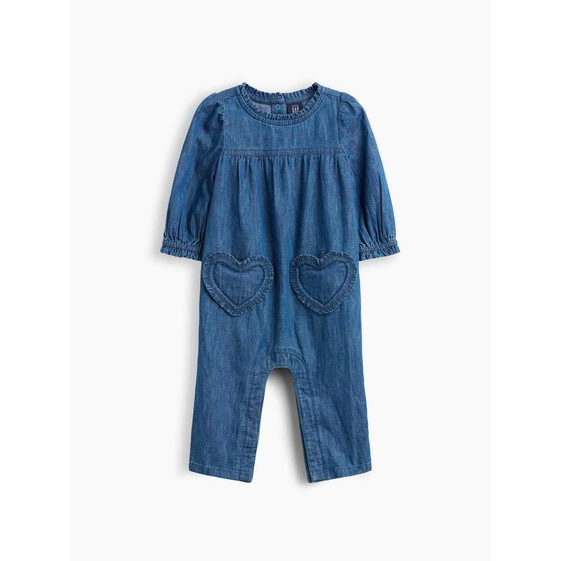 Gap Baby Denim Heart One-Piece