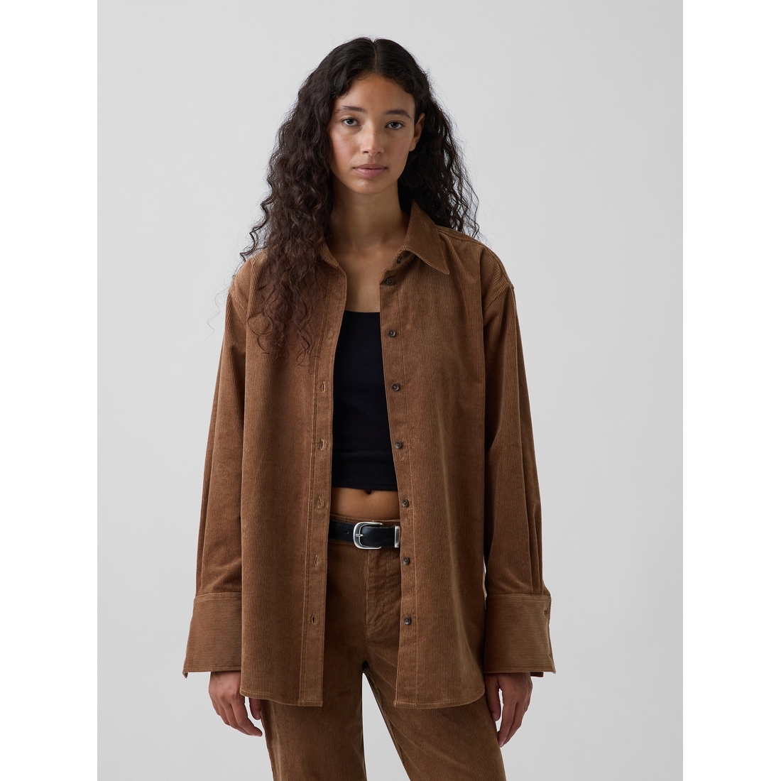 Gap Women's Corduroy Big Shirt