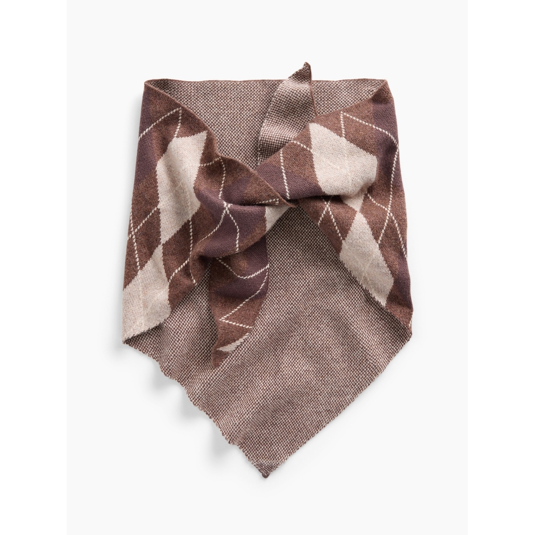 Gap Women's Argyle Triangle Scarf