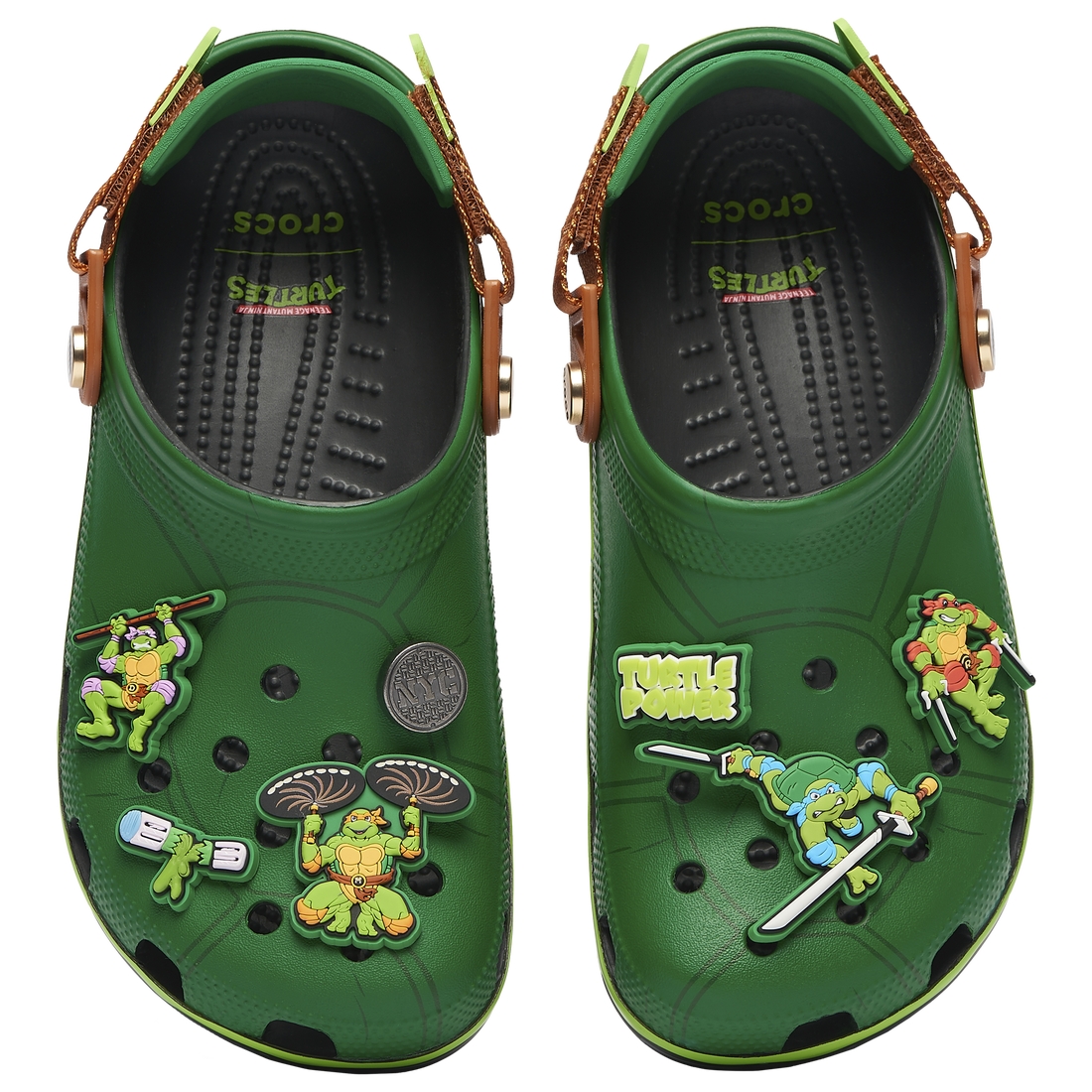 Crocs Mens TMNT Classic Clogs
