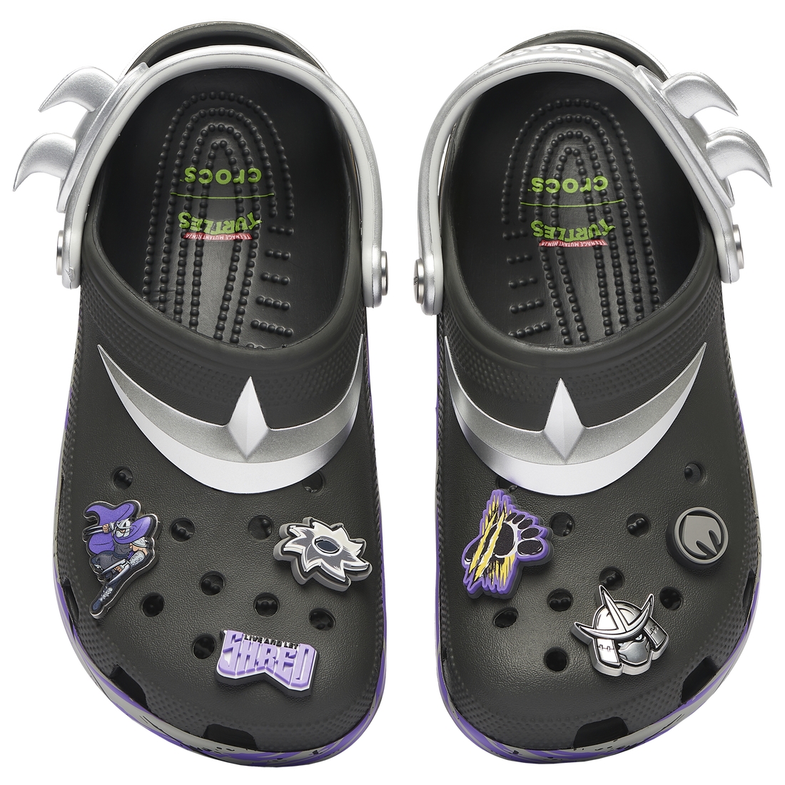 Crocs Mens TMNT Shredder Classic Clogs