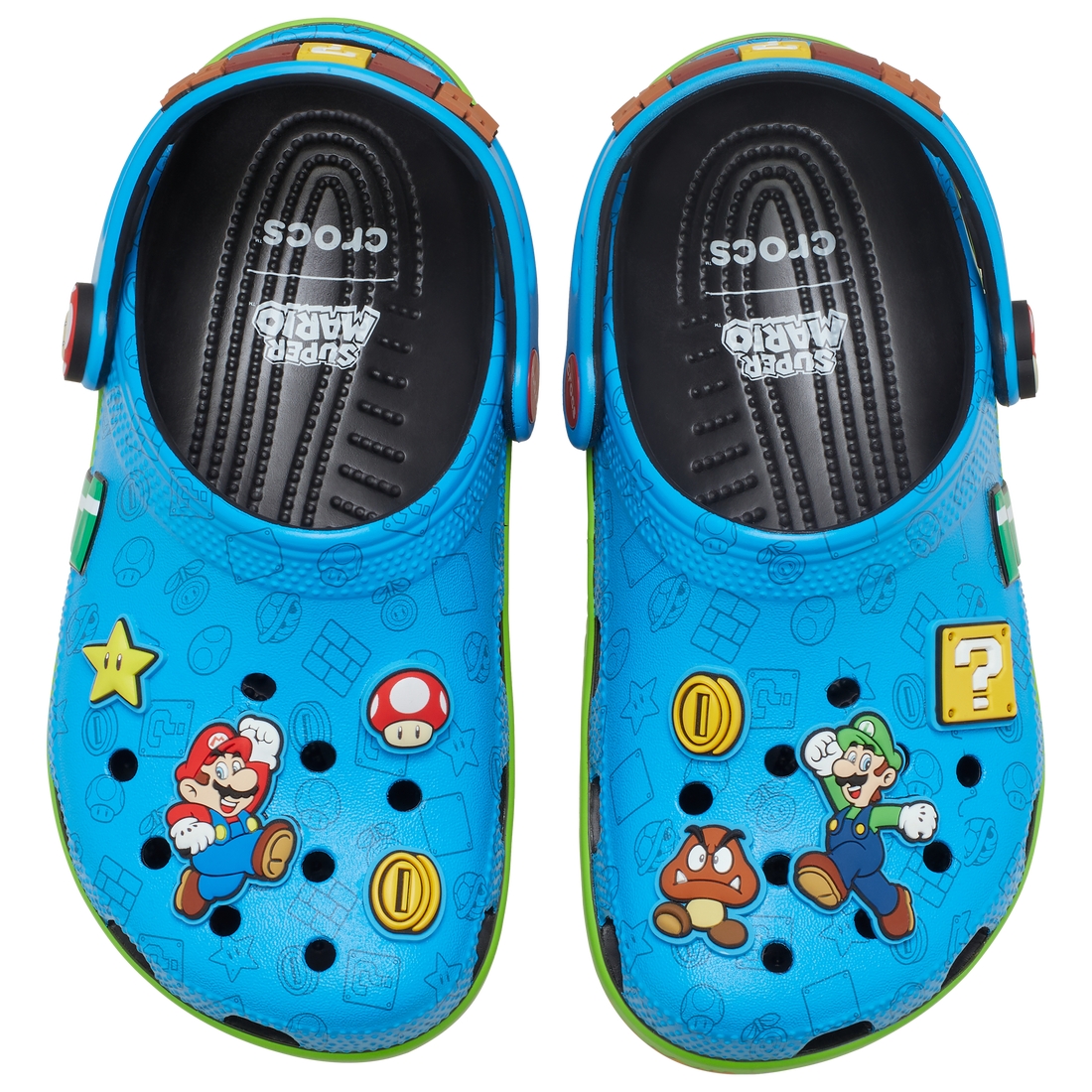Crocs Boys Super Mario Clogs