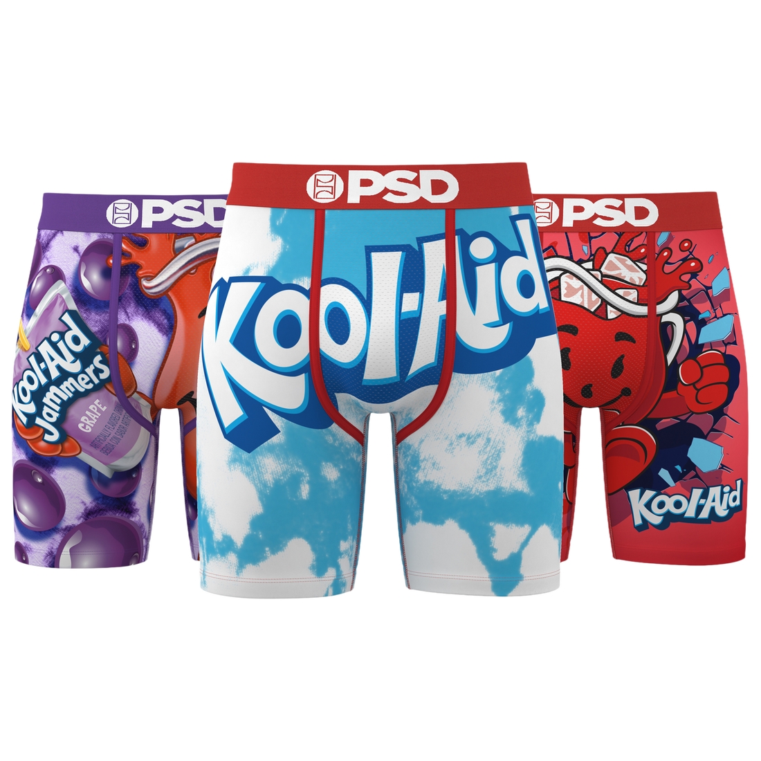 Mens PSD Graphic Briefs 3 Pack