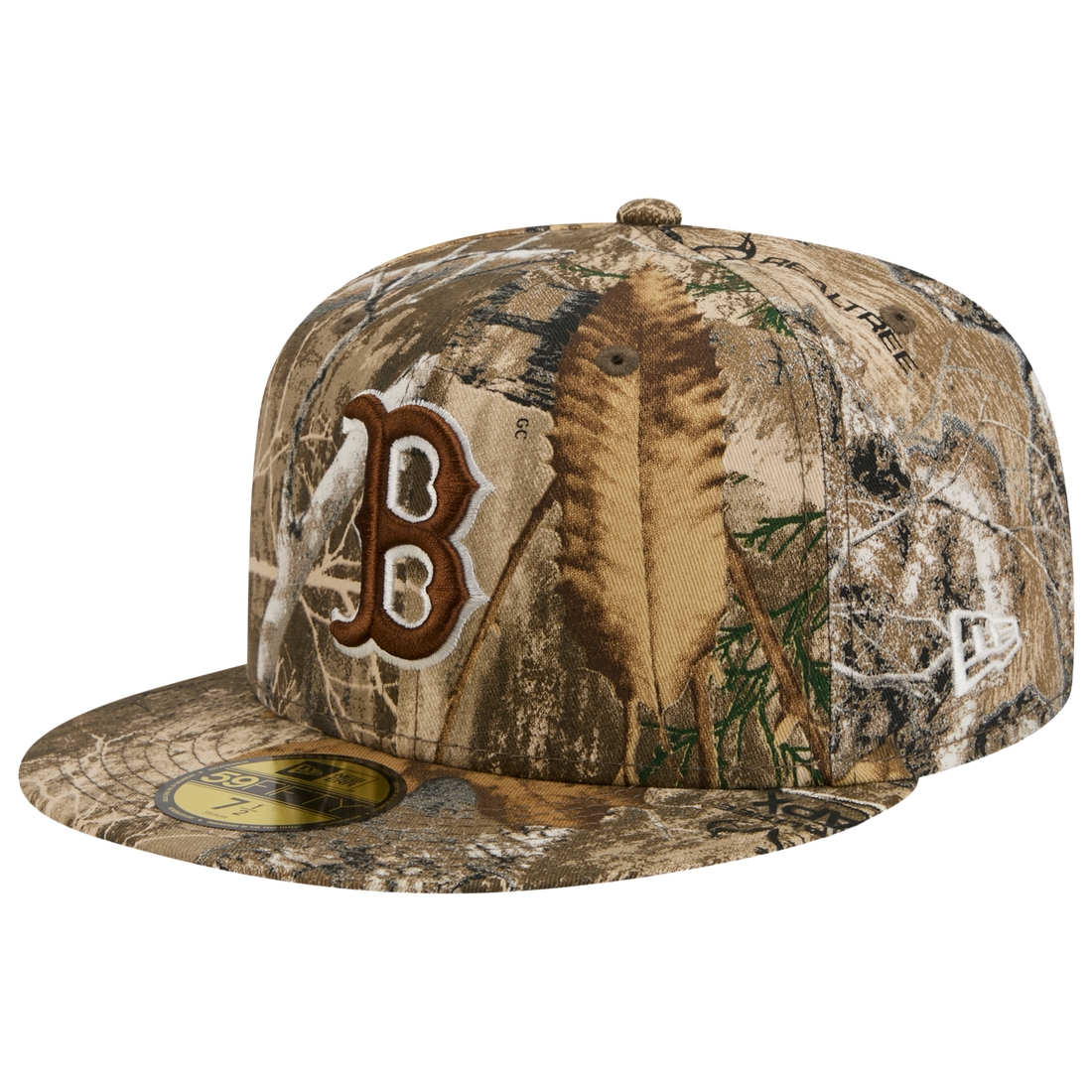New Era Mens Color Basic 5950 Bosred Cap
