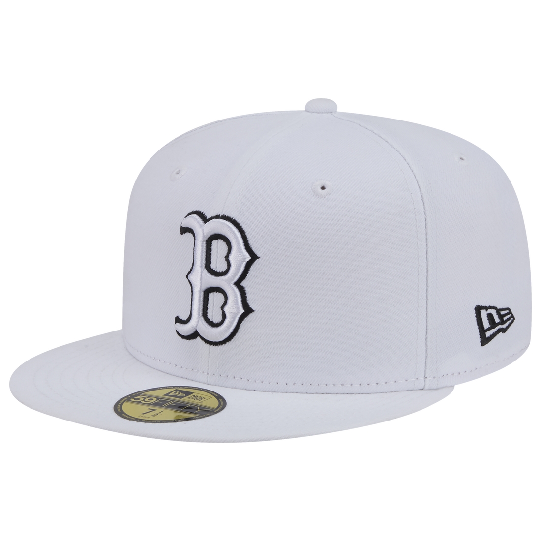 New Era Mens Color Basic 5950 Bosred Cap