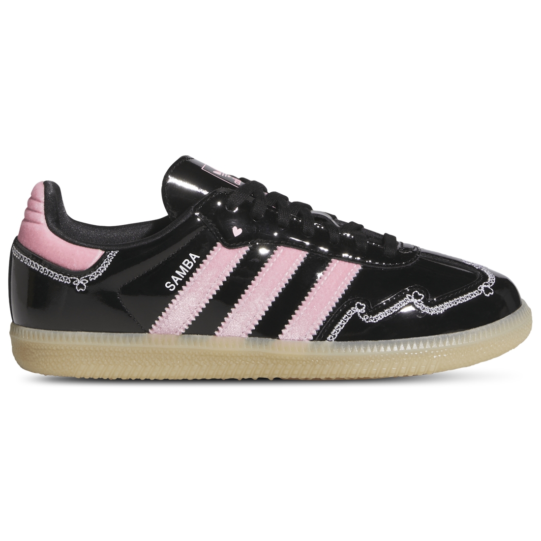adidas gazelle silver green womens Men's Adidas Samba XLG - Black/Gum main image 1
