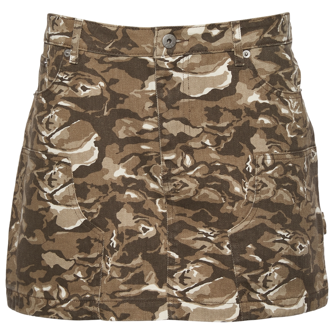 Cozi Womens Mini Carpenter Skirt