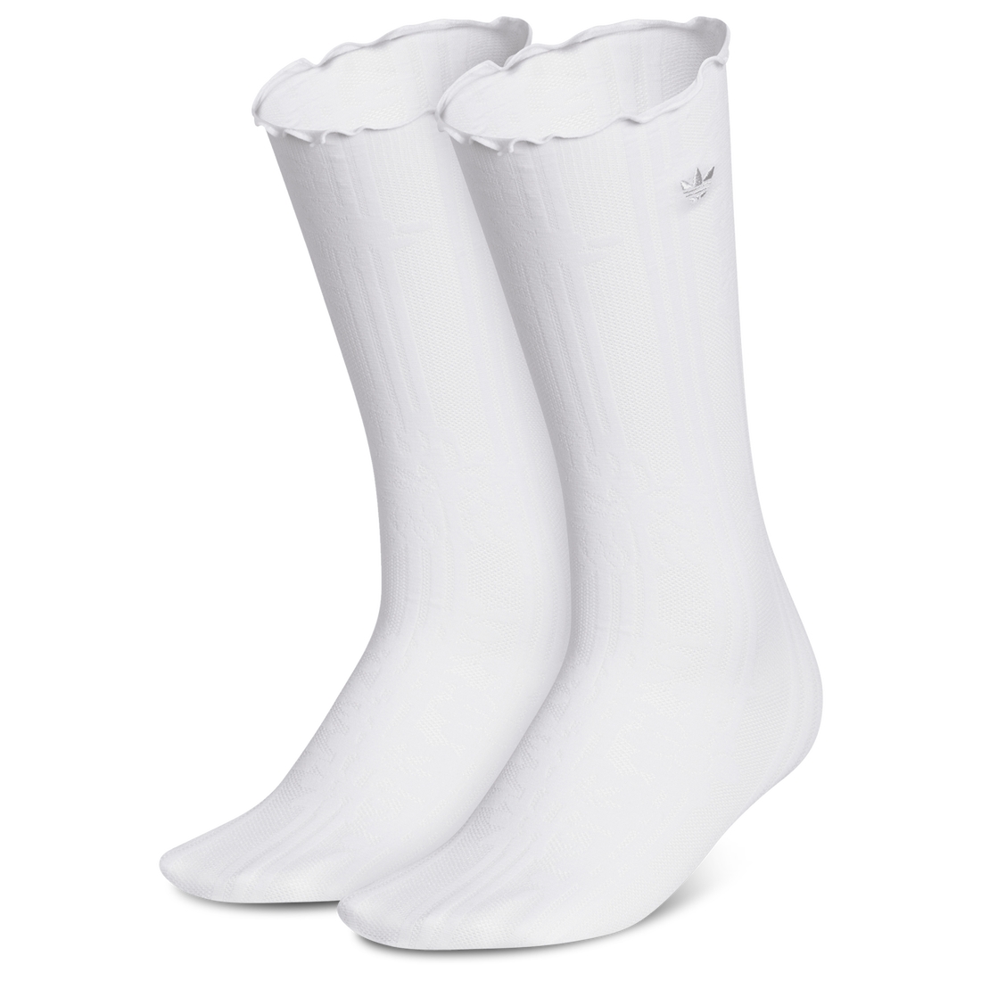 adidas Womens Lace Floral 2-pack Crew