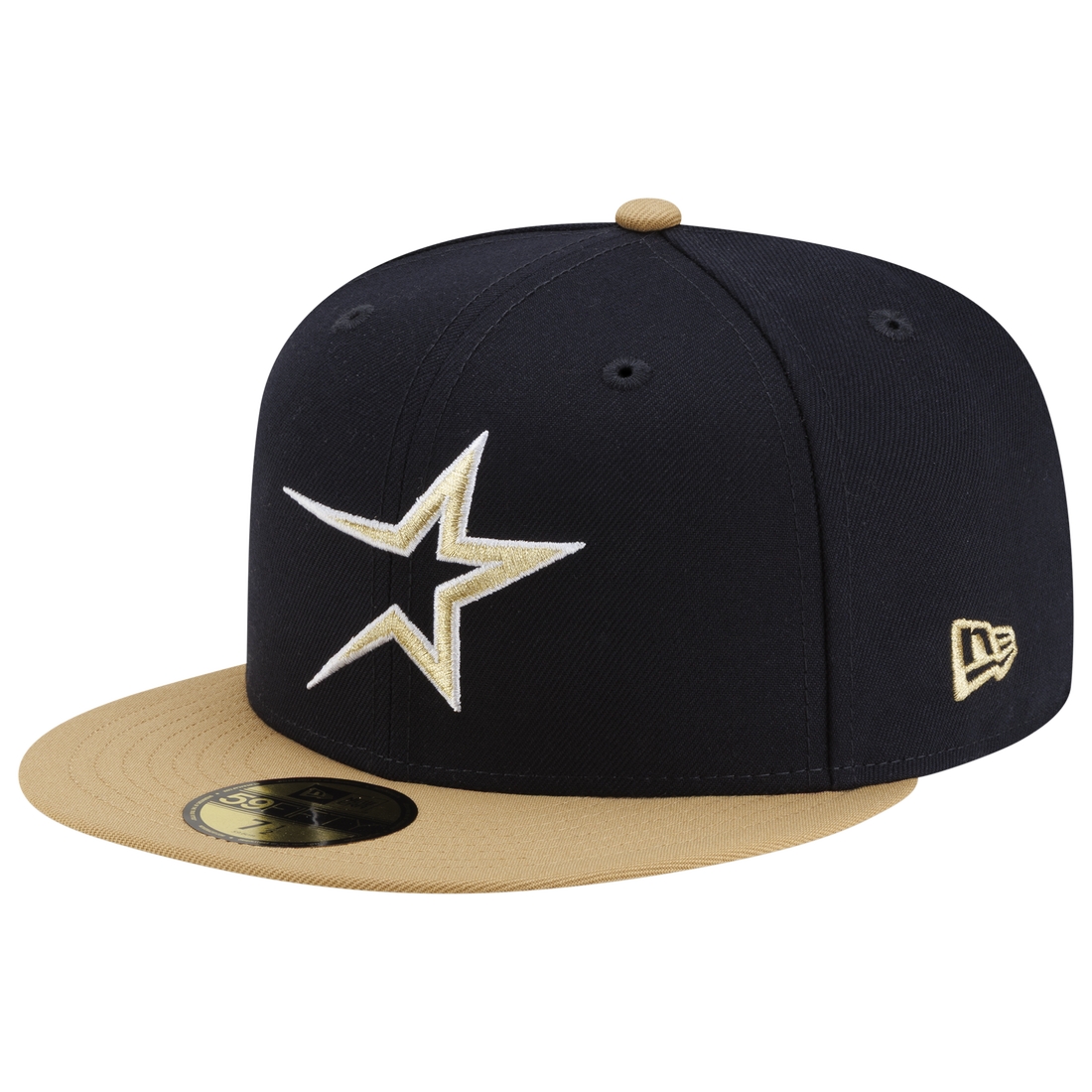 New Era Mens Astros Basic 59Fifty 35th Annvrsry Hat