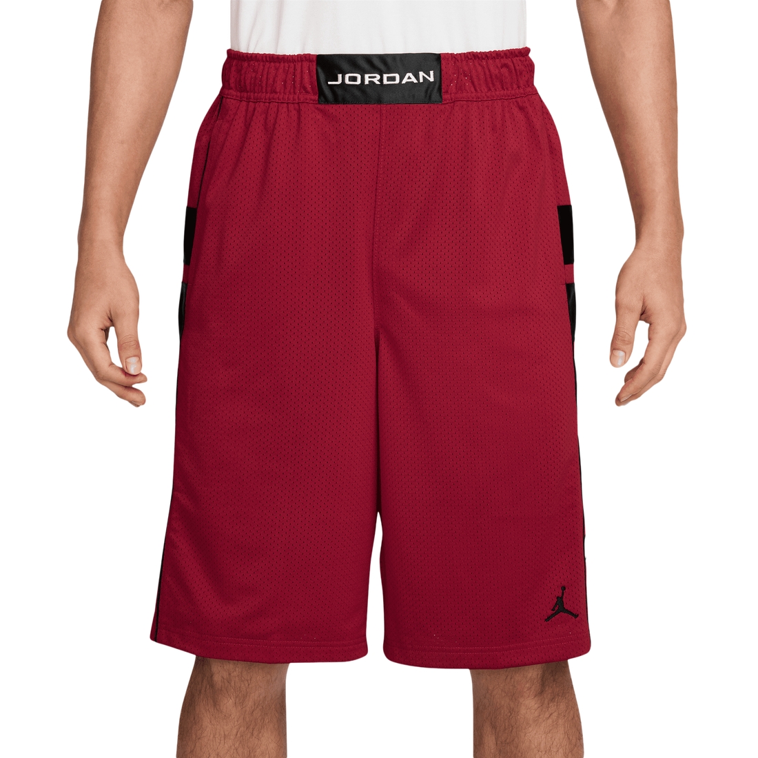 Jordan Mens Mesh Brooklyn Cat Scratch Short
