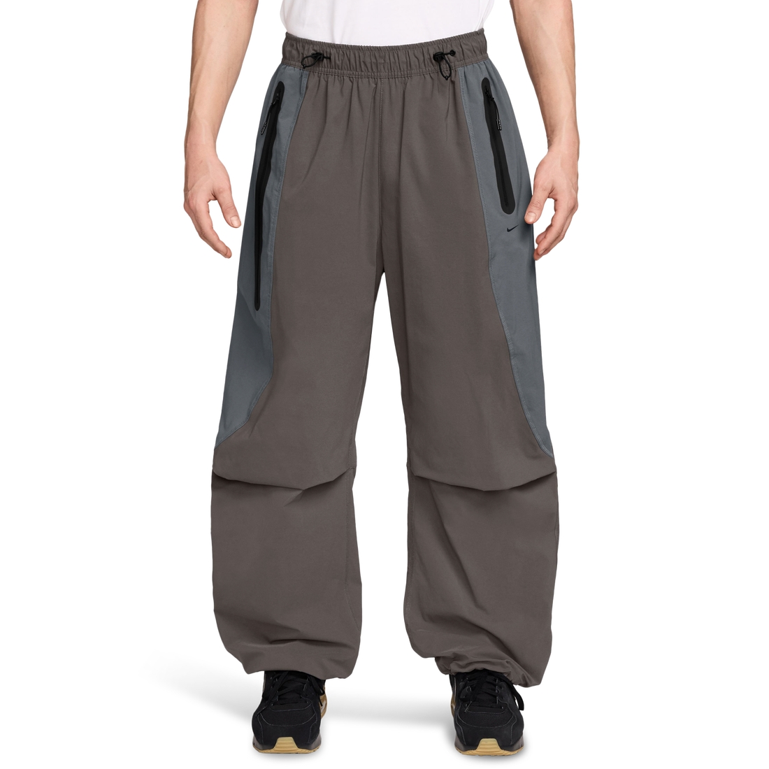 パンツ 00s y2k NIKE gimmick tech nylon pants Vintage Nike Track Pants Nylon Drill Y2K Swoosh Big Logo | eBay