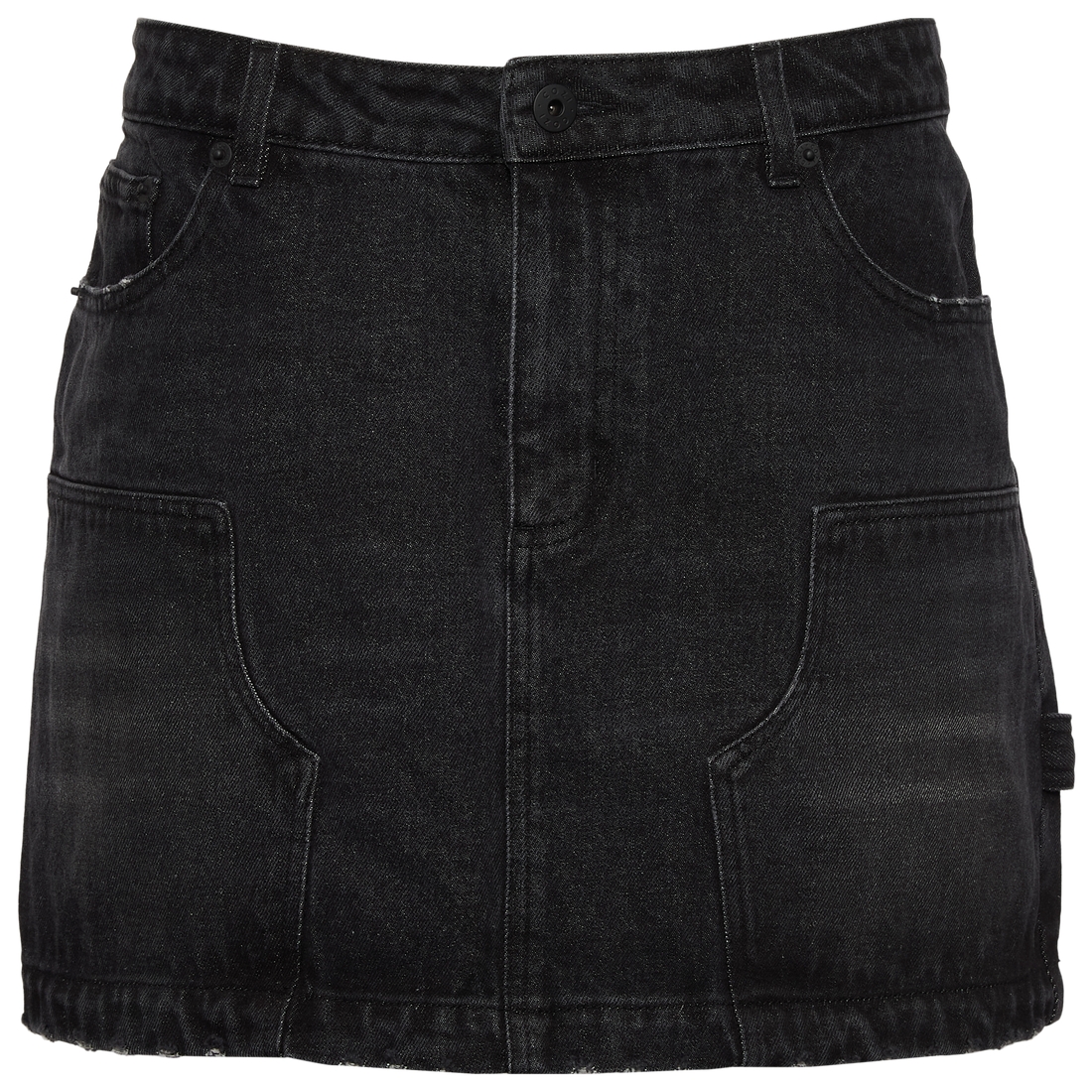 Cozi Womens Mini Carpenter Skirt