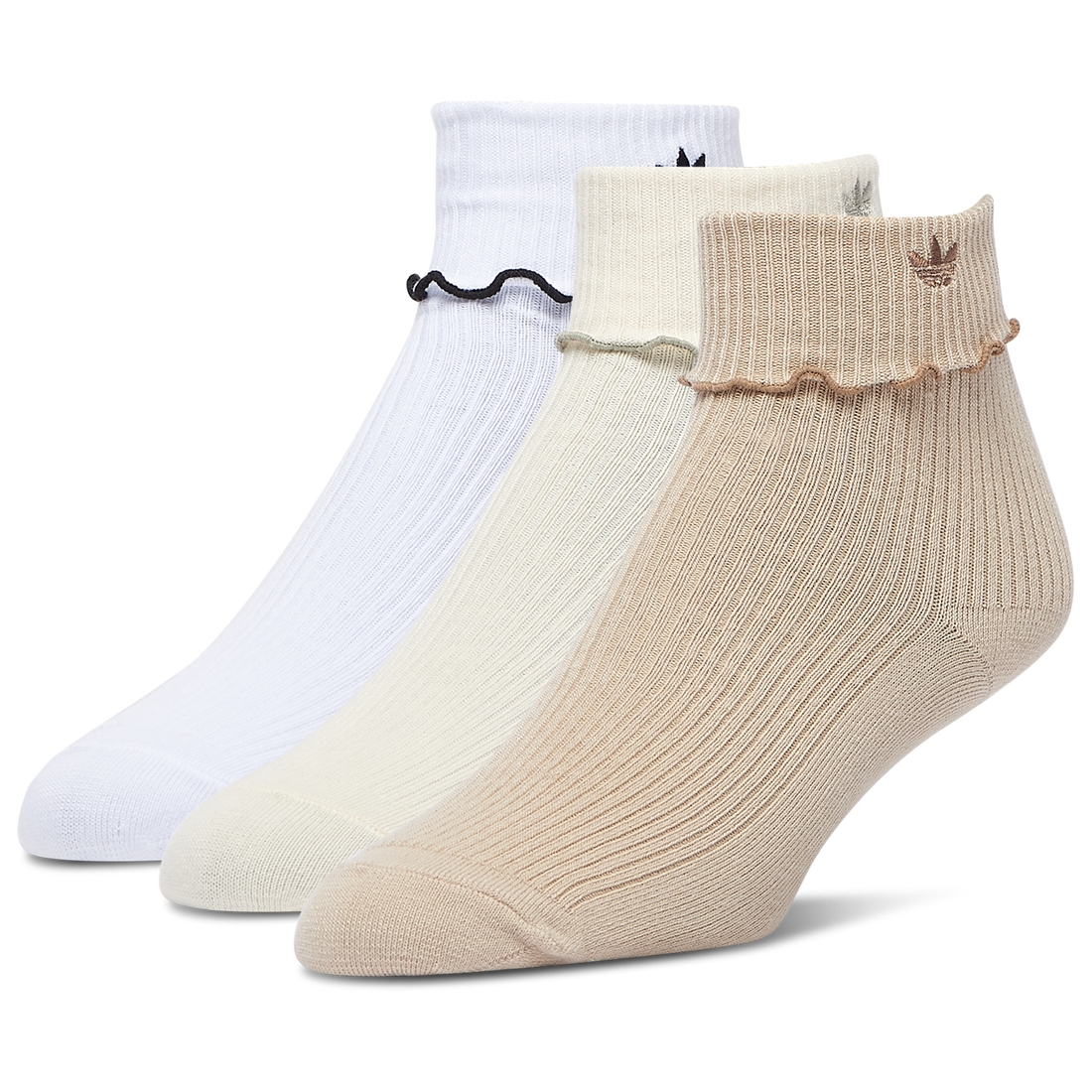 adidas Womens Fold Ruffle 3-Pack