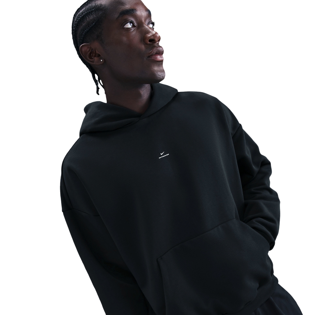 Nike Mens Standard Issue Brushed Pullover Hoodie