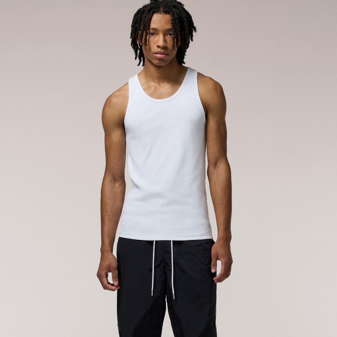 Lckr Mens Rib Tank