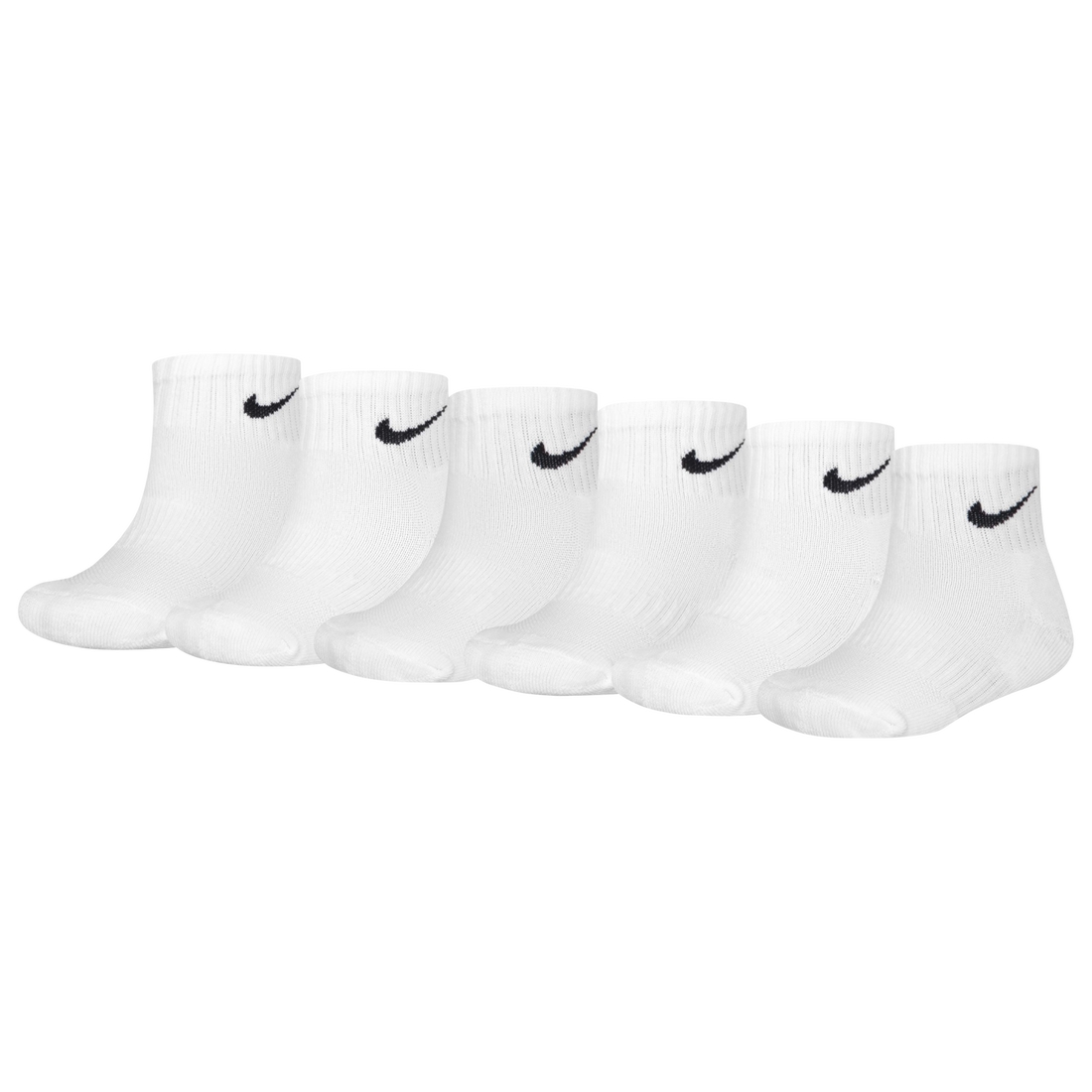 Nike Boys Quarter Socks 6 Pack GSB