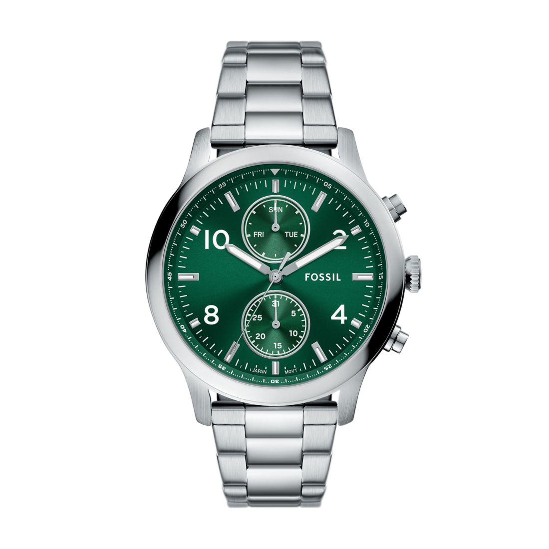 FOSSIL Outlet Men's Bennett Multifunction Stainless Steel Watch