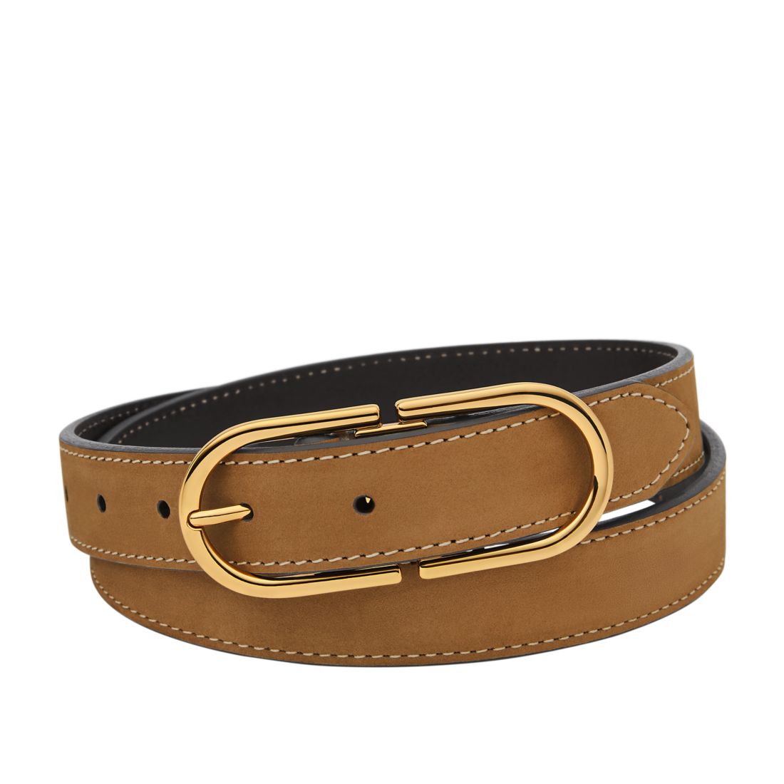Fossil Women's Double D-Link Belt