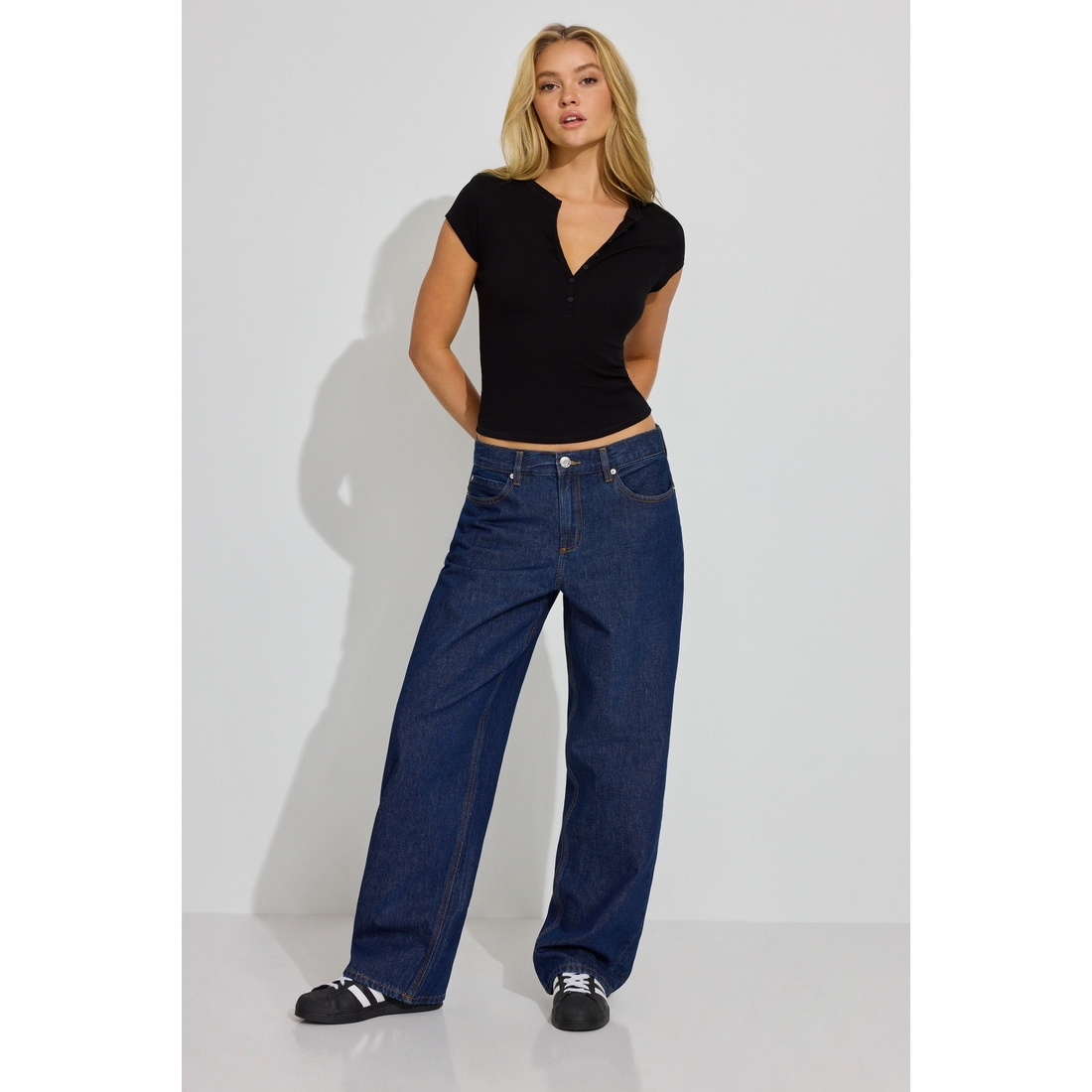 Low Rise Baggy Jeans available now at Town Center at Boca Raton® Low Rise Baggy Jeans available now at Town Center at Boca Raton®