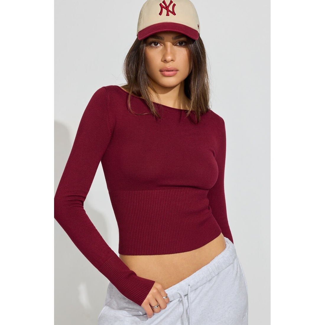Garage Ryan Fitted Boatneck Sweater