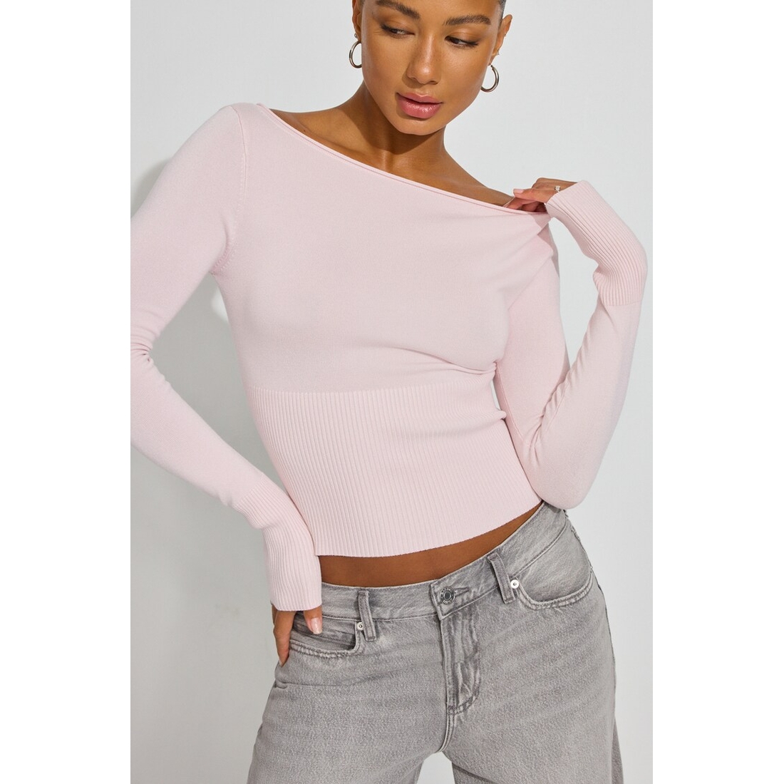 Garage Ryan Fitted Boatneck Sweater