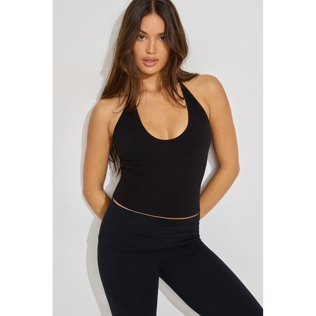 Garage Deep Plunge Halter Top