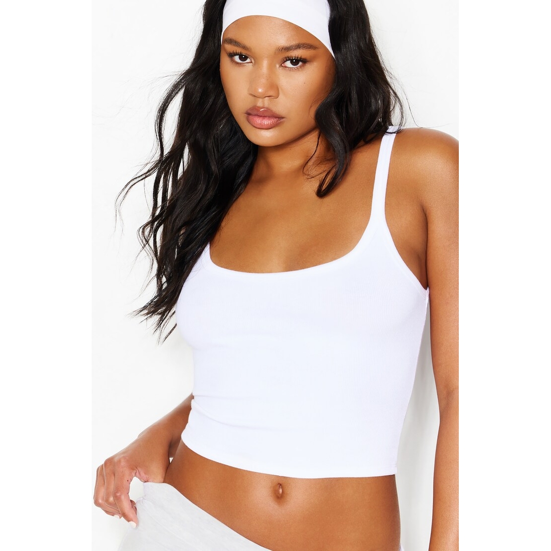 Garage SnatchRib Scoop Cami Top