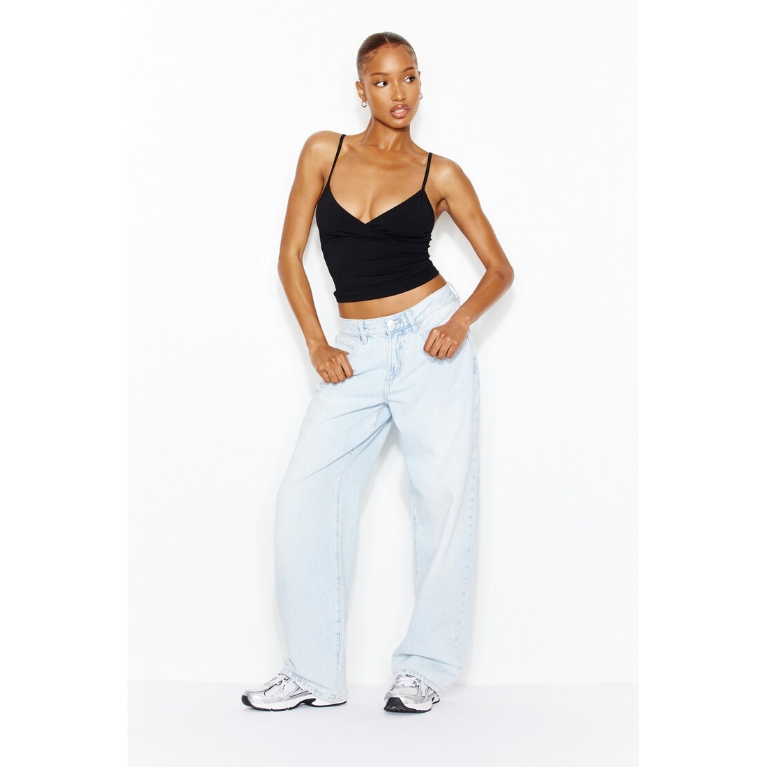 Garage Low Rise Baggy Jeans