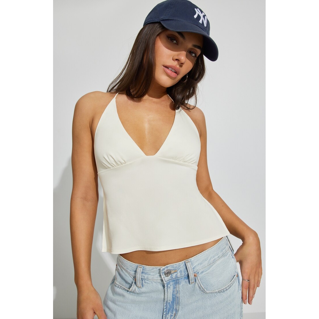 Garage Celine Tie Back Apron Top