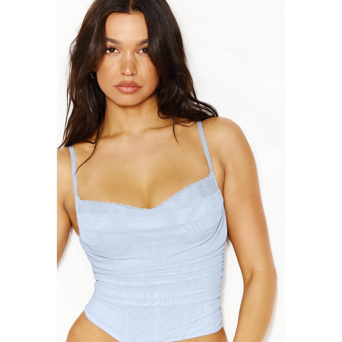 Garage Ally Mesh Peekaboo Bustier