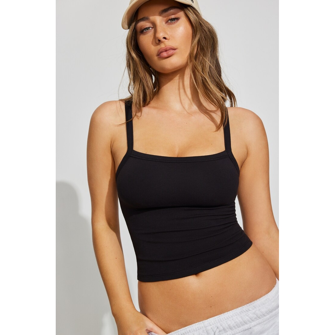 Garage StretchTerry™ Binding Cami Top