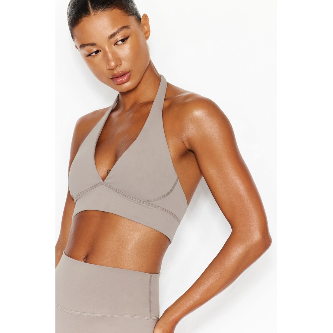 Garage Active Plunge Halter Bra