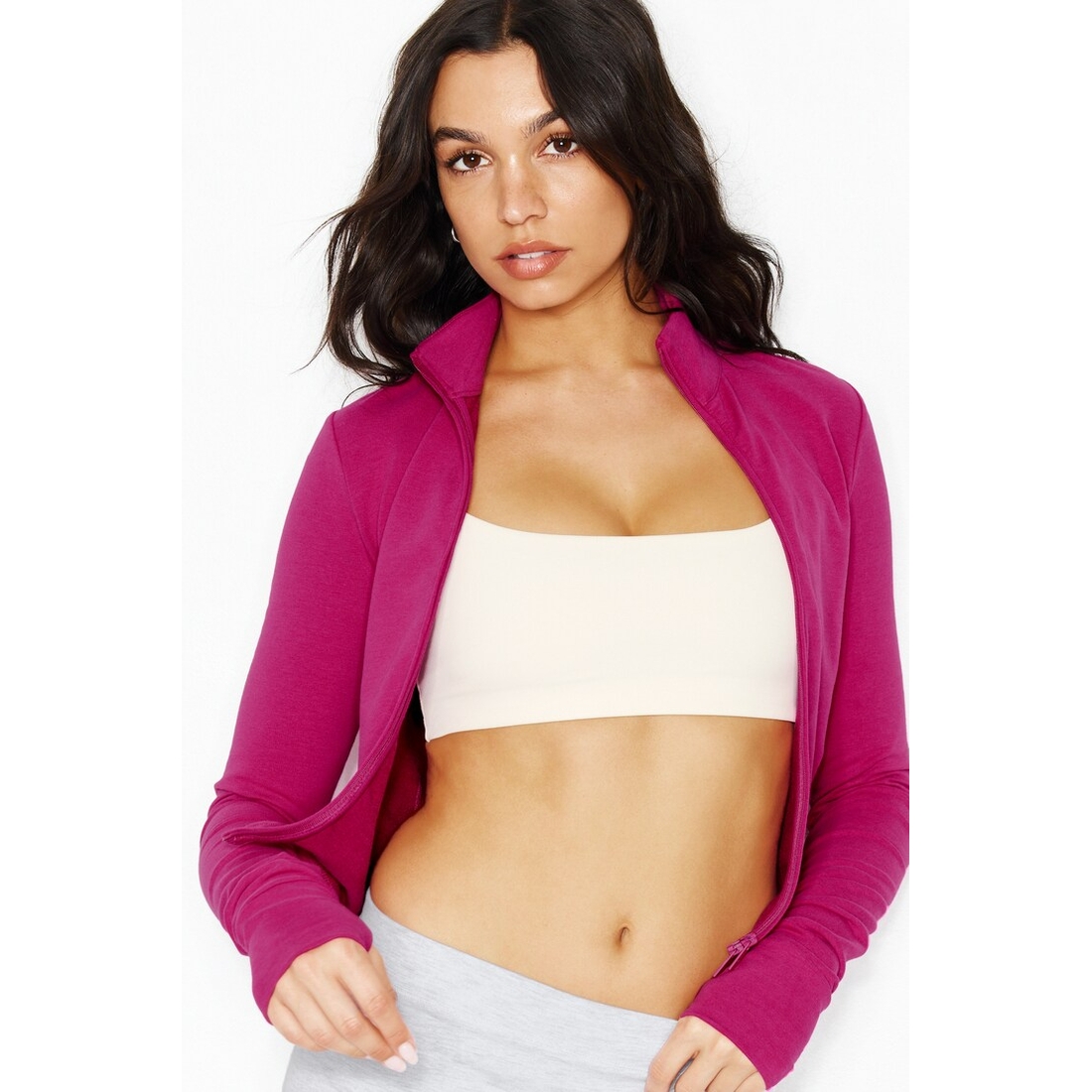 Garage StretchTerry™ Mock Neck Zippy