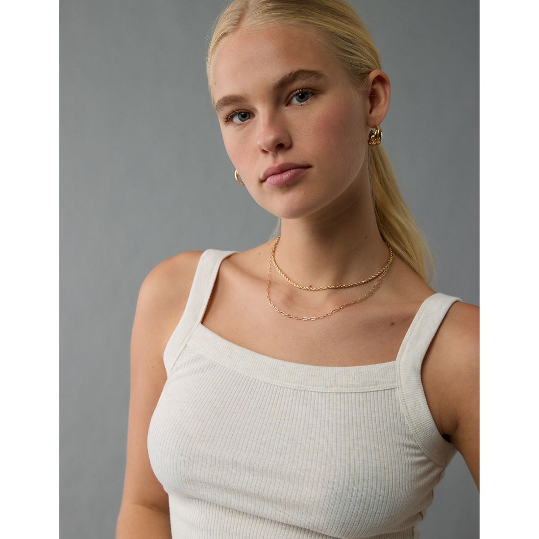 American Eagle AE Daily Fave Tank Top available now at The