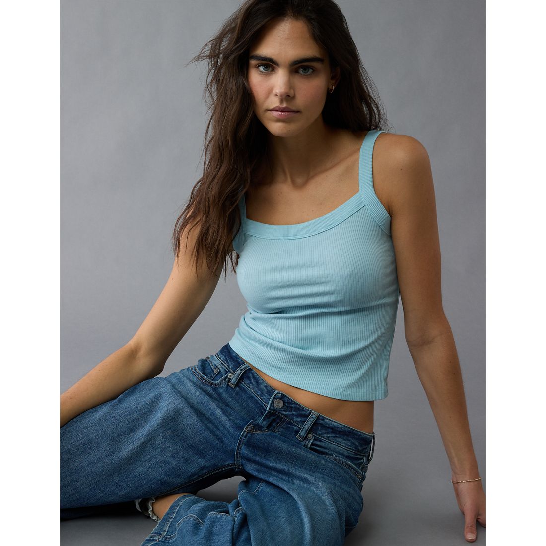 American Eagle AE Daily Fave Tank Top available now at