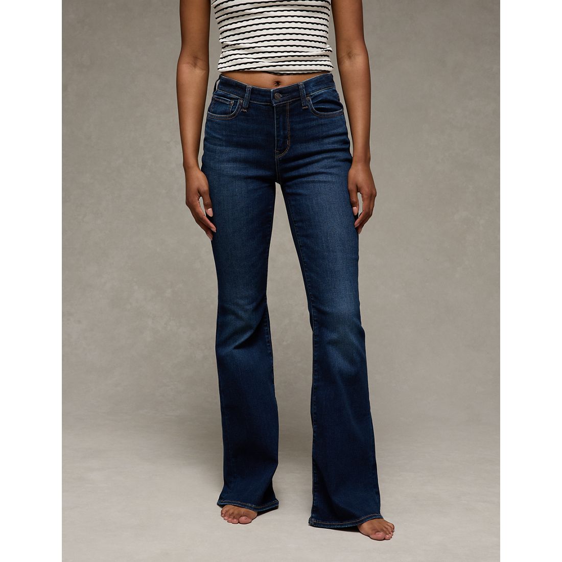 American Eagle AE Super High-Waisted Flare Jean