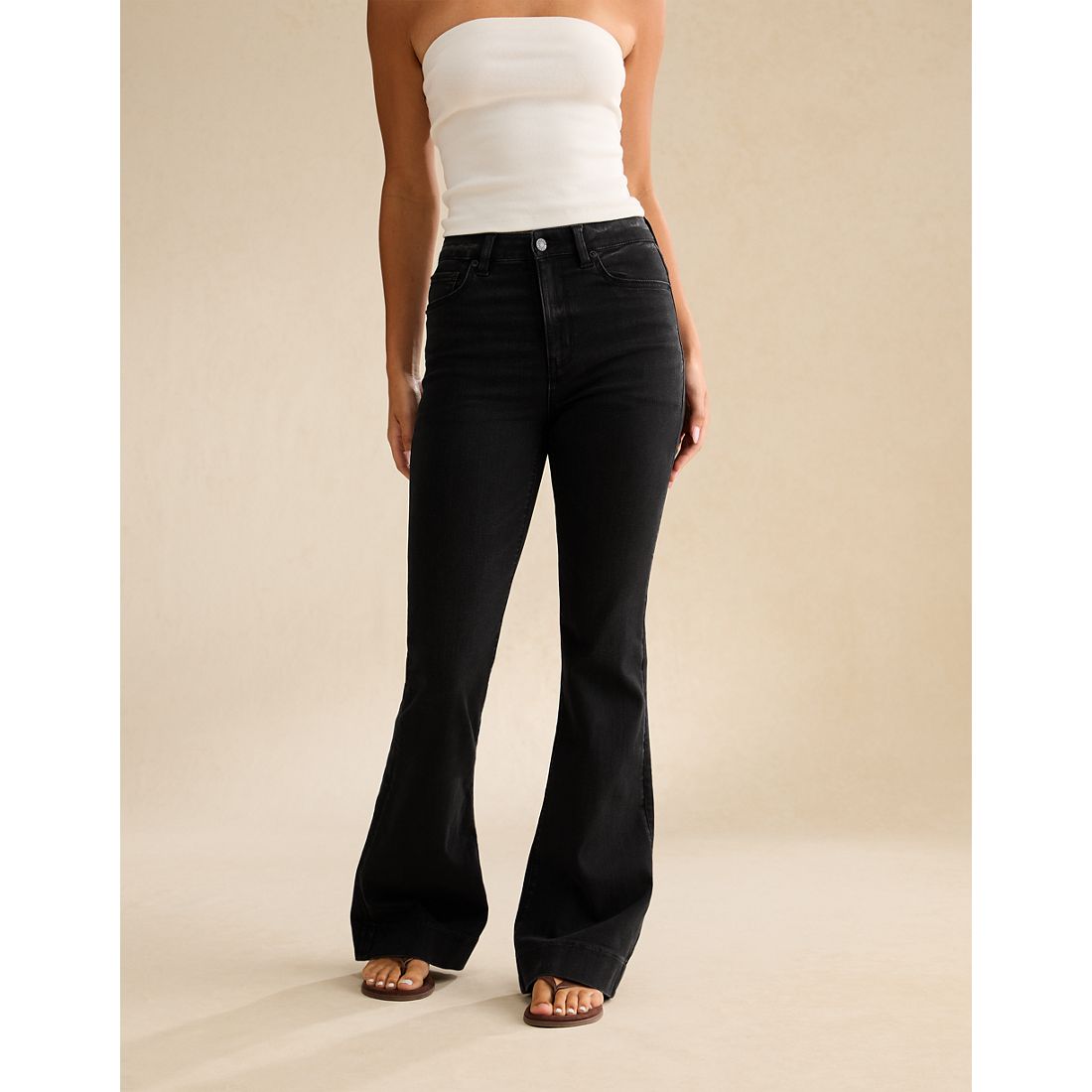 American Eagle AE Super High-Waisted Flare Jean
