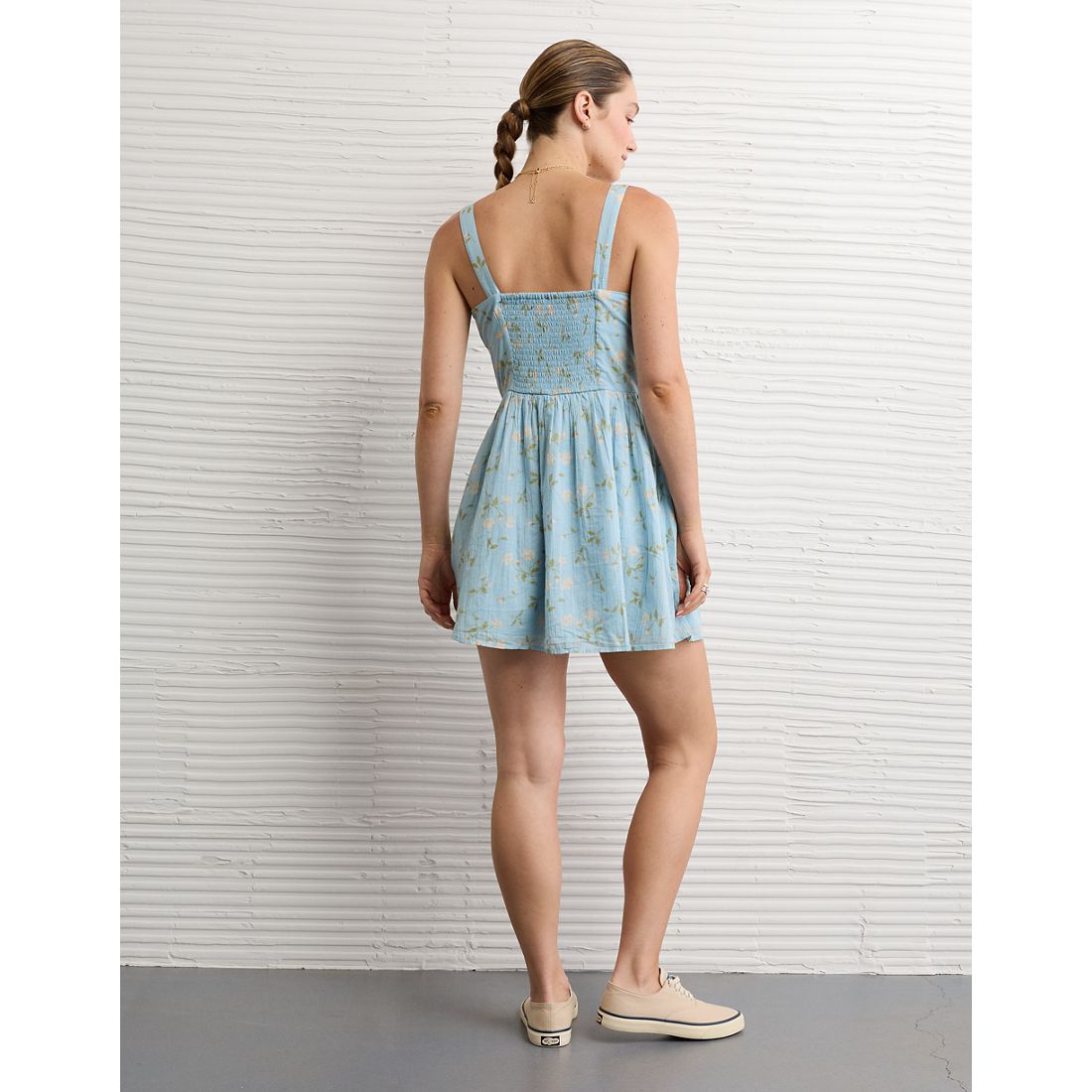 American Eagle AE Tie Front Corset Mini Dress available now at Gloucester Premium Outlets®