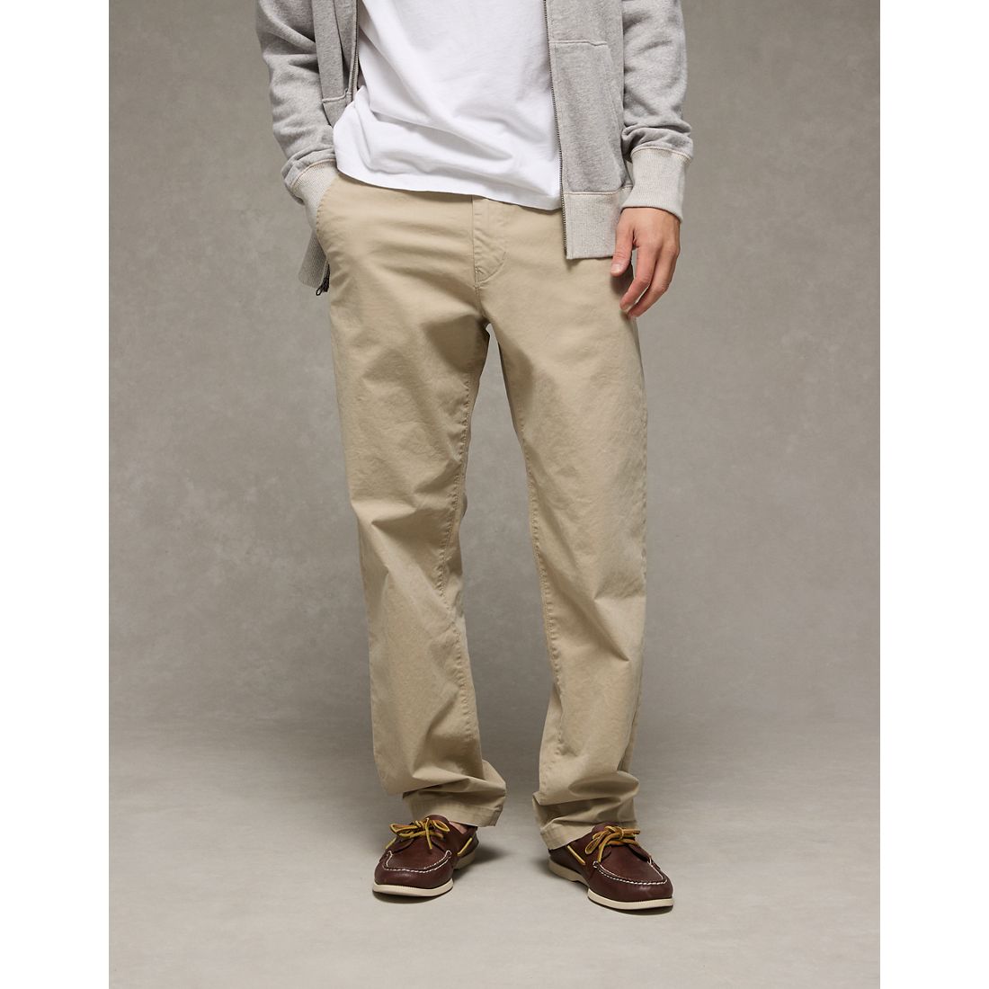 American Eagle AE Flex Loose Lived-In Khaki Pant